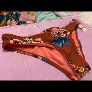 Small bikini bottoms with lace up back